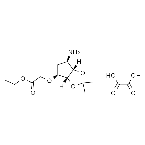 2-(((3aR,4S,6R,6aS)-6-氨基-2,2-二甲基四氢-3aH-环戊二烯并[d][1,3]二氧杂环戊烯-4-基)氧基)乙酸酯草酸盐