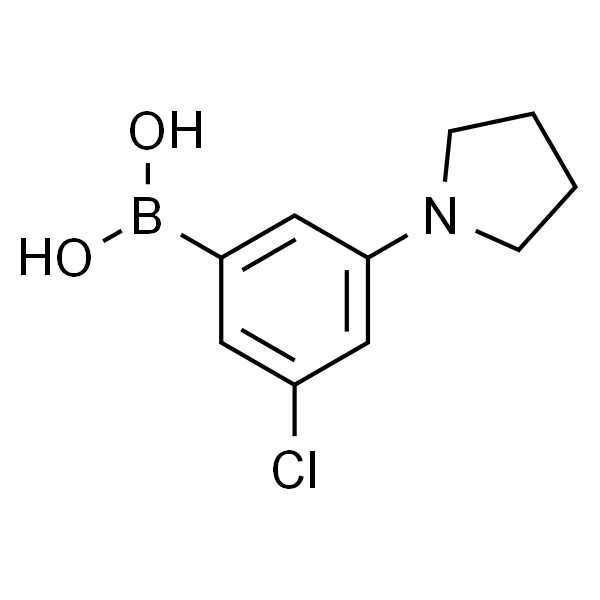 (3-氯-5-(吡咯啉-1-基)苯)硼酸