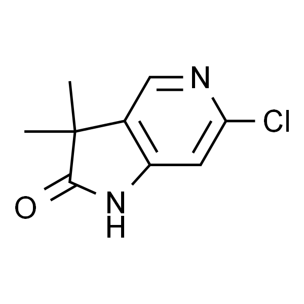 6-氯-3,3-二甲基-1H,2H,3H-吡咯并[3,2-c]吡啶-2-酮