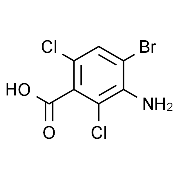 3-氨基-4-溴-2,6-二氯苯甲酸