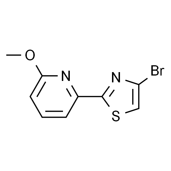 4-bromo-2-(6-methoxypyridin-2-yl)thiazole