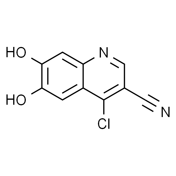 4-氯-6,7-二羟基喹啉-3-甲腈