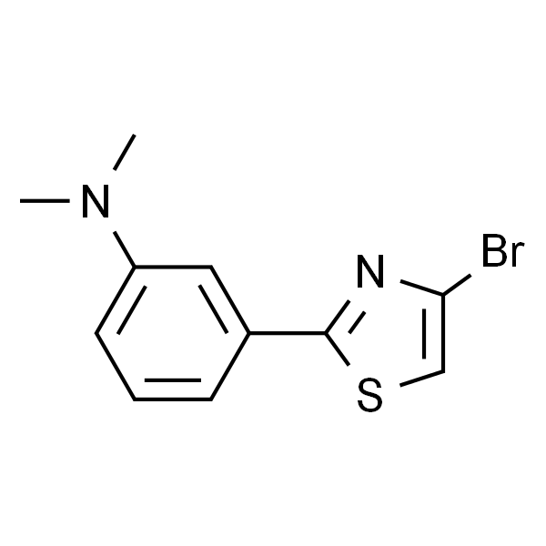 3-(4-bromothiazol-2-yl)-N,N-dimethylaniline