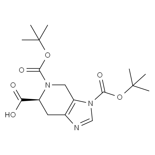 (S)-3,5-双(叔丁氧基羰基)-4,5,6,7-四氢-3H-咪唑并[4,5-c]吡啶-6-羧酸