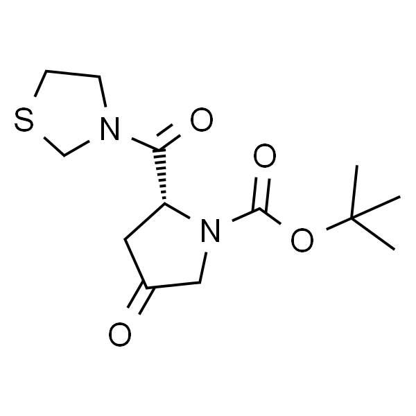 (R)-tert-butyl 4-oxo-2-(thiazolidine-3-carbonyl)pyrrolidine-1-carboxylate