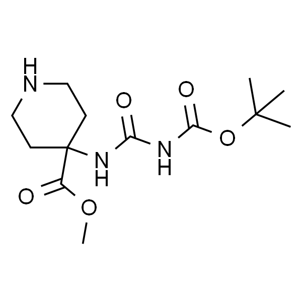4-(3-(叔丁氧基羰基)脲基)哌啶-4-甲酸甲酯