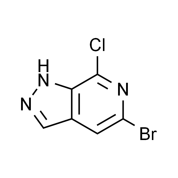 5-溴-7-氯-1H-吡唑并[3,4-c]吡啶