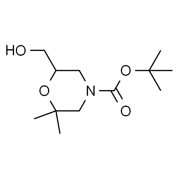 6-(羟甲基)-2,2-二甲基吗啉-4-羧酸叔丁酯