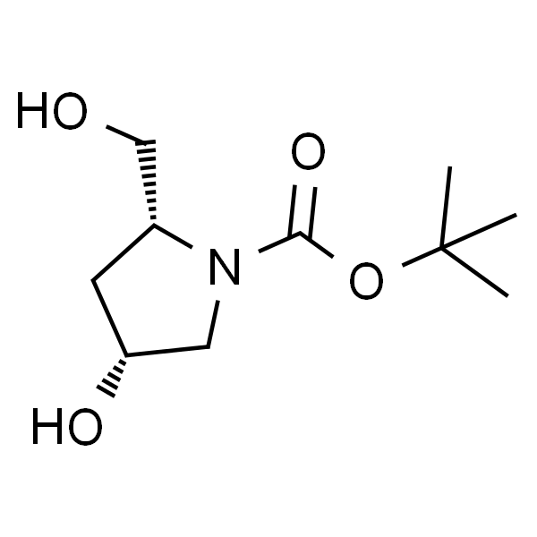 (2R,4R)-4-羟基-2-(羟甲基)吡咯烷-1-羧酸叔丁酯