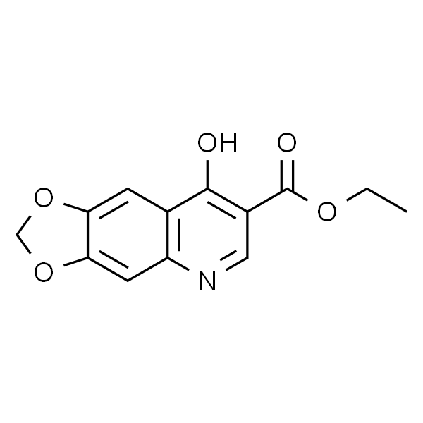 8-羟基-[1,3]二氧代[4,5-g]喹啉-7-羧酸乙酯