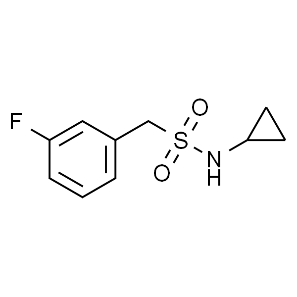 N-环丙基-1-(3-氟苯基)甲磺酰胺