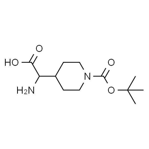 2-氨基-2-(1-Boc-4-哌啶基)乙酸