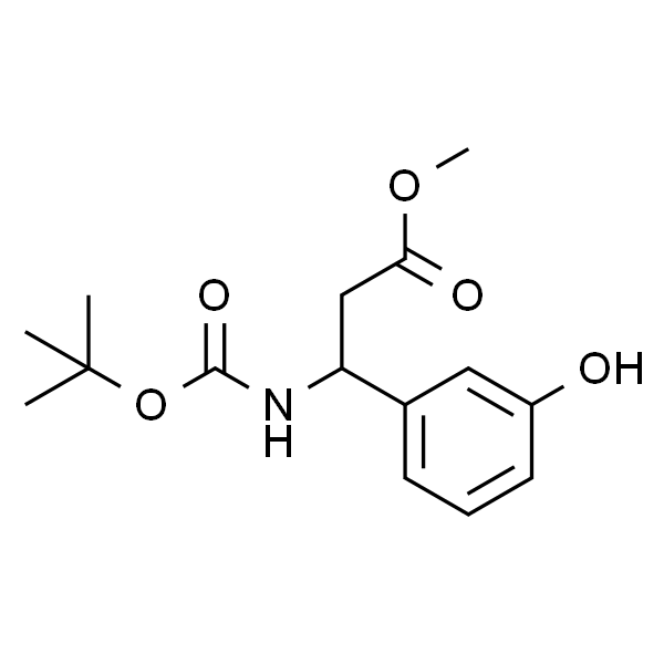 3-(Boc-氨基)-3-(3-羟基苯基)丙酸甲酯