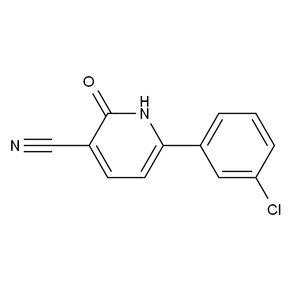 6-(3-氯苯基)-2-氧代-1,2-二氢吡啶-3-甲腈