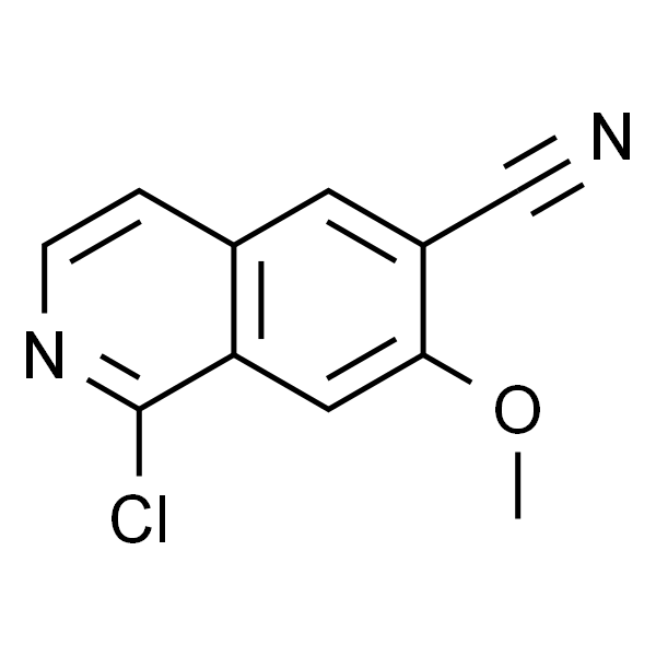 1-氯-7-甲氧基异喹啉-6-甲腈