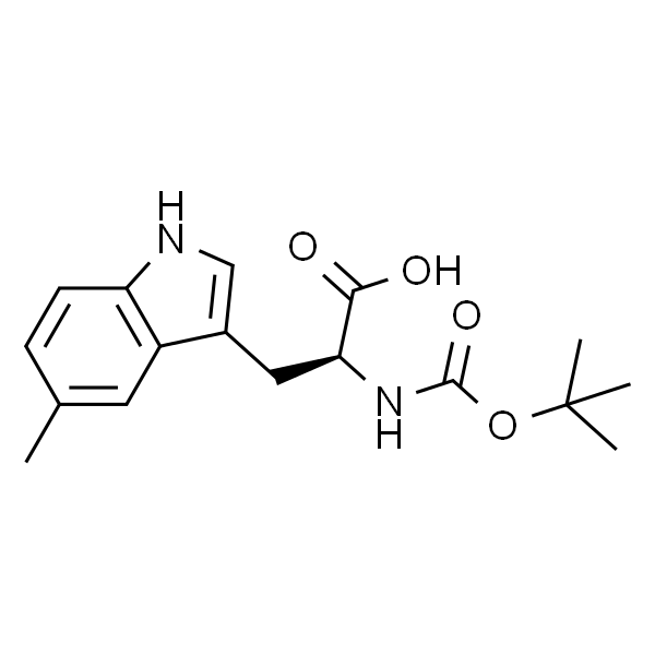 2-((叔丁氧羰基)氨基)-3-(5-甲基-1H-吲哚-3-基)丙酸