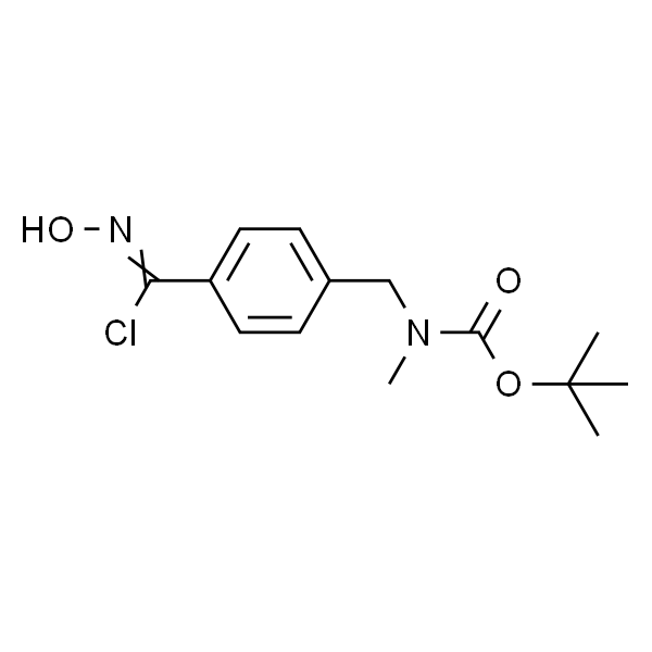Carbamic acid, N-[[4-[chloro(hydroxyimino)methyl]phenyl]methyl]-N-methyl-, 1,1-dimethylethyl ester