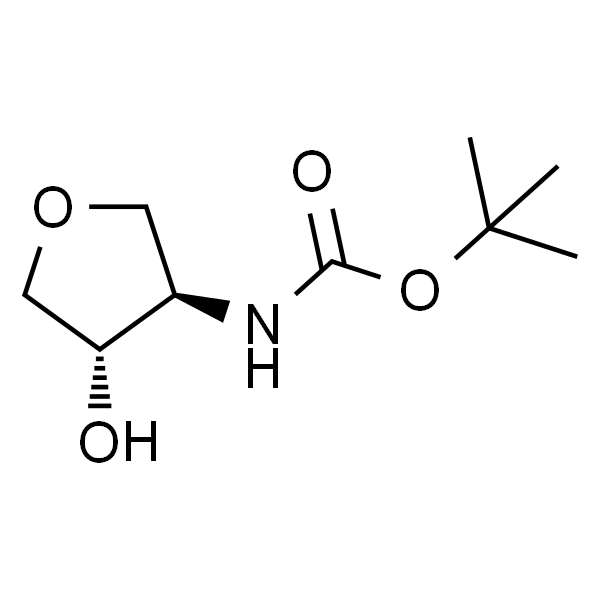 相对叔丁基((3R,4S)-4-羟基四氢呋喃-3-基)氨基甲酸酯
