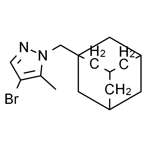 1H-Pyrazole, 4-bromo-5-methyl-1-(tricyclo[3.3.1.13,7]dec-1-ylmethyl)-