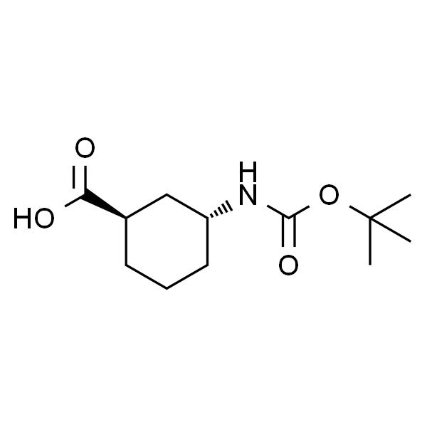 (1R,3R)-3-{[(叔丁氧基)羰基]氨基}环己烷-1-羧酸