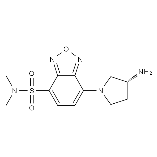 (R)-(-)-4-(N,N-二甲氨基磺酰)-7-(3-氨基吡咯烷-1-基)-2,1,3-苯并恶二唑[用于旋光纯度测定的高效液相色谱标记试剂]