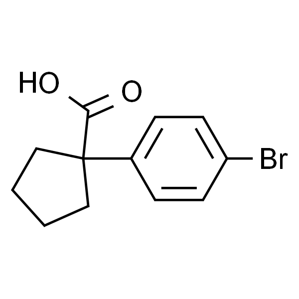 1-(4-溴苯基)环戊烷-1-羧酸
