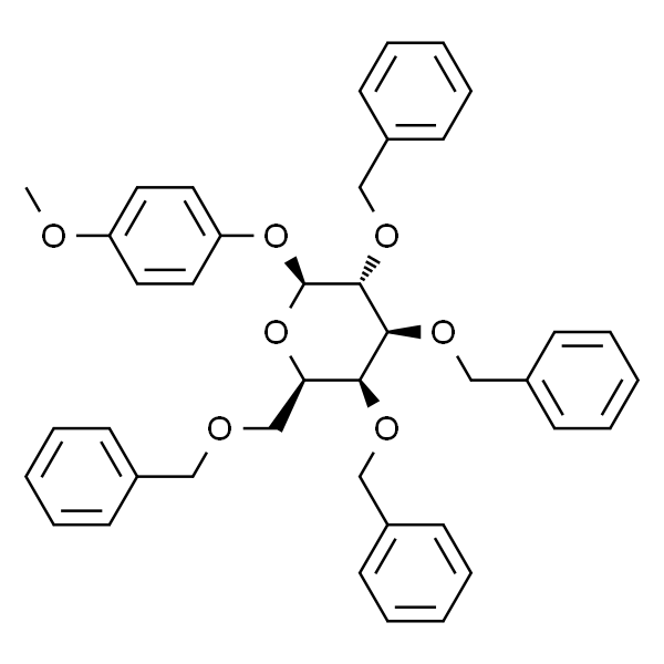 4-甲氧苯基-2,3,4,6-四-O-苄基-Β-D-吡喃半乳糖苷