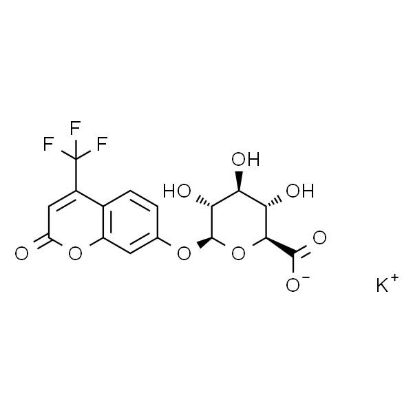 4-Trifluoromethylumbelliferyl β-D-Glucuronide Potassium Salt