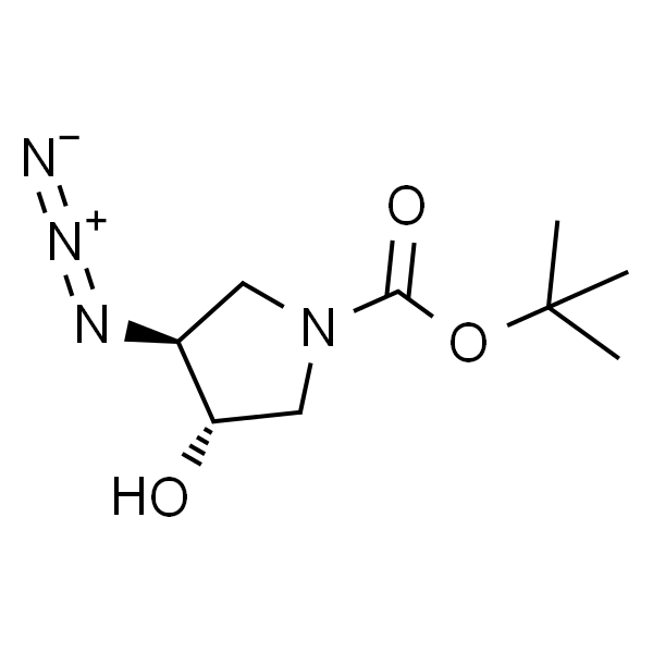 (3S,4S)-3-叠氮基-4-羟基吡咯烷-1-羧酸叔丁酯