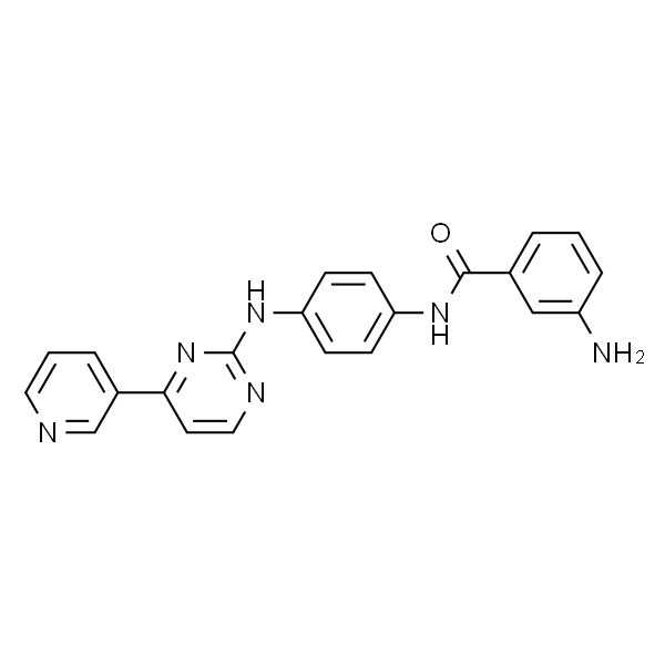 Benzamide, 3-amino-N-[4-[[4-(3-pyridinyl)-2-pyrimidinyl]amino]phenyl]-