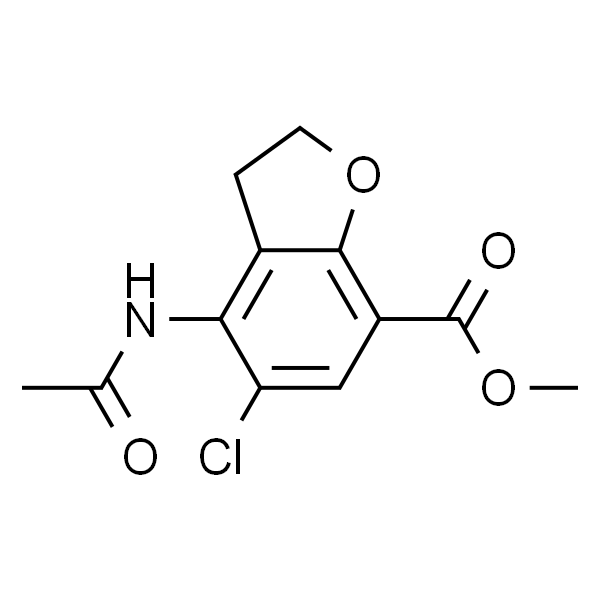 4-乙酰胺氨基-5-氯苯并呋喃-7-甲酸甲酯