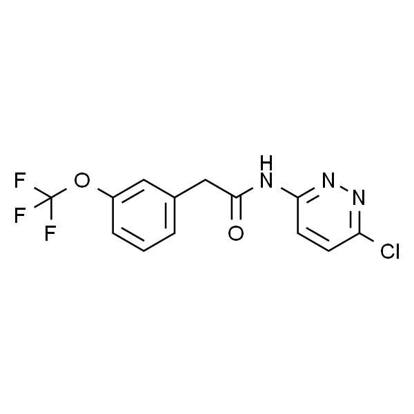 N-(6-氯哒嗪-3-基)-2-(3-(三氟甲氧基)苯基)乙酰胺