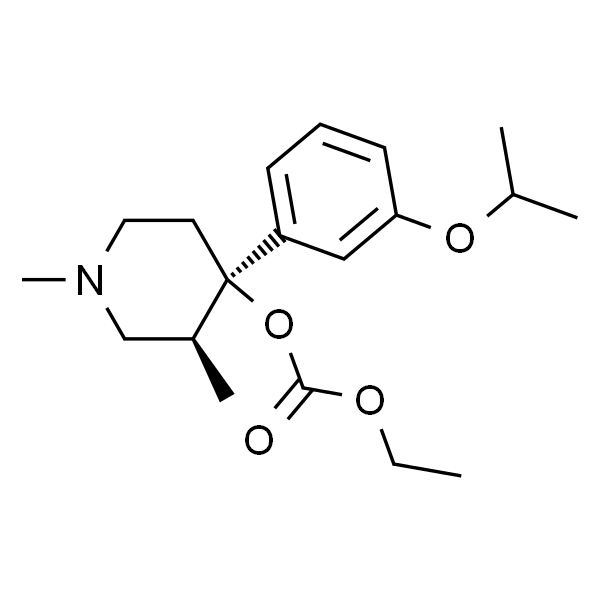 Carbonic acid, (3S,4R)-1,3-dimethyl-4-[3-(1-methylethoxy)phenyl]-4-piperidinyl ethyl ester (9CI)