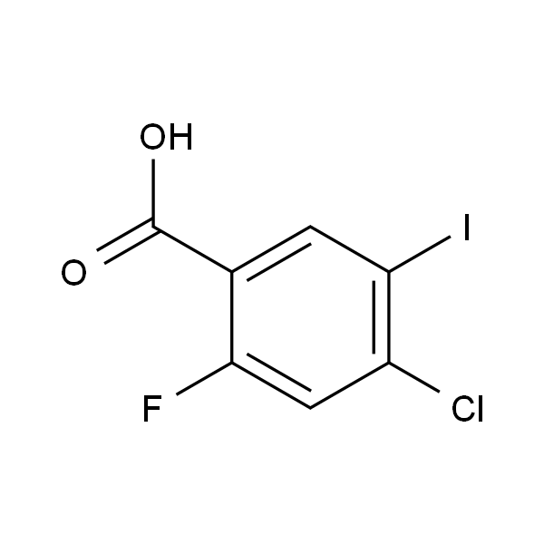 4-氯-2-氟-5-碘苯甲酸