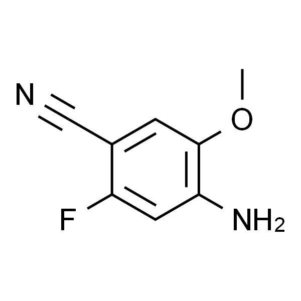 2-氟-4-氨基-5-甲氧基苯腈