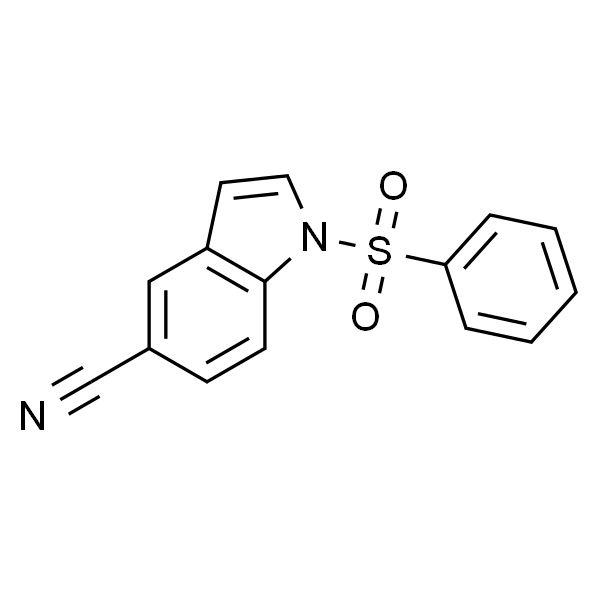 1-(苯磺酰基)-1H-吲哚-5-碳腈