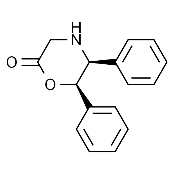 5S,6R-二苯基吗啉-2-酮