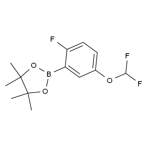 2-(5-(二氟甲氧基)-2-氟苯基)-4,4,5,5-四甲基-1,3,2-二氧硼烷