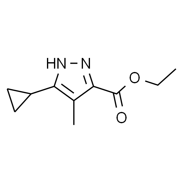 5-环丙基-4-甲基-1H-吡唑-3-羧酸乙酯