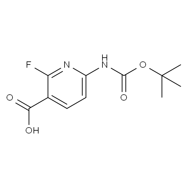 6-((叔丁氧羰基)氨基)-2-氟烟酸