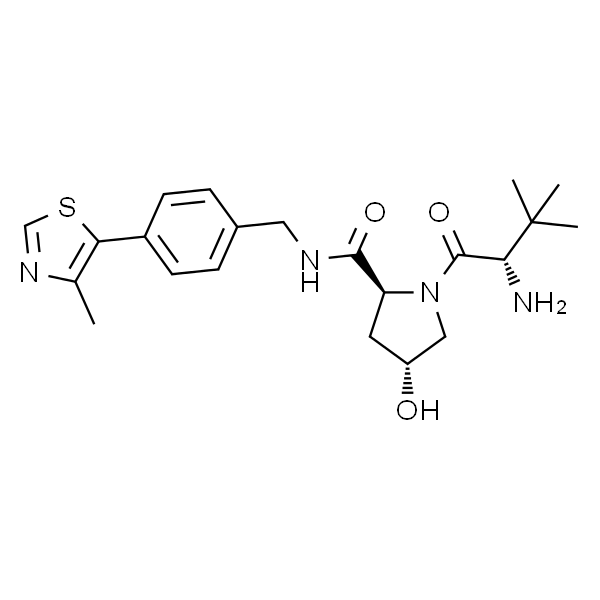 (2S,4R)-1-((S)-2-氨基-3,3-二甲基丁酰基)-4-羟基-N-(4-(4-甲基噻唑-5-基)苄基)吡咯烷-2-甲酰胺