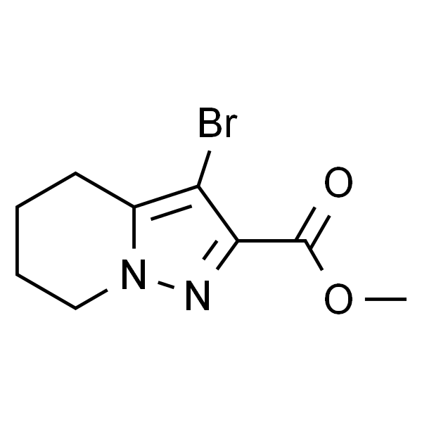 3-溴-4,5,6,7-四氢吡唑并[1,5-a]吡啶-2-羧酸甲酯