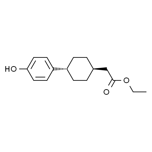 ethyl 2-((1r,4r)-4-(4-hydroxyphenyl)cyclohexyl)acetate