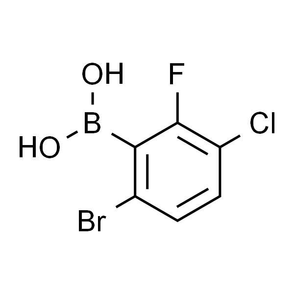 6-溴-3-氯-2-氟苯基硼酸