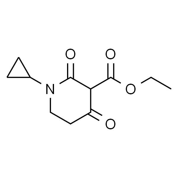 1-环丙基-2,4-二氧代哌啶-3-甲酸乙酯