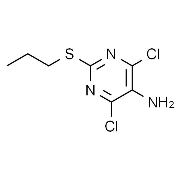 4,6-二氯-2-(丙硫基)-5-氨基嘧啶