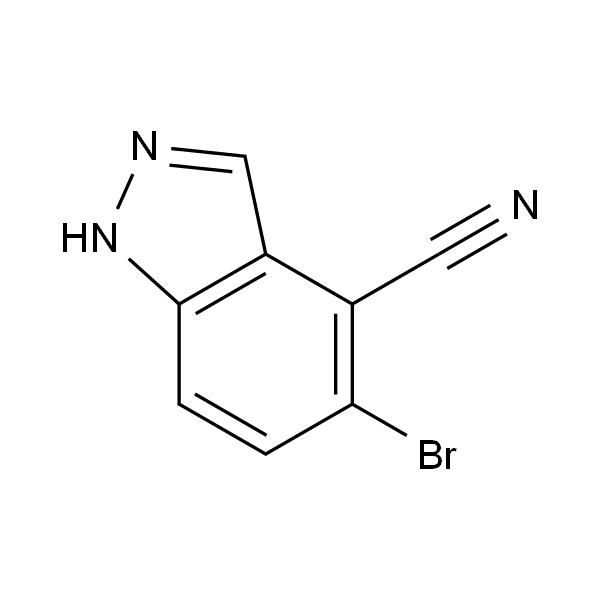 5-溴-1H-吲唑-4-腈