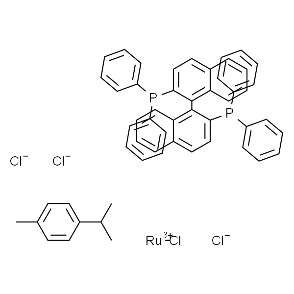 [(R)-(+)-2，2'-双(二苯基膦)-1，1'-联萘基](对伞花烃)氯化钌(II)氯化物