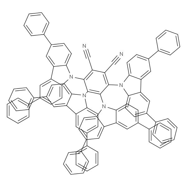 3,4,5,6-四(3,6-二苯基-9-咔唑基)-对苯二腈
