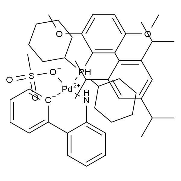 甲磺酸(2-二环己基膦-3,6-二甲氧基-2',4',6'-三异丙基-1,1'-联苯)(2'-氨基-1,1'-联苯基-2-基)钯(II)